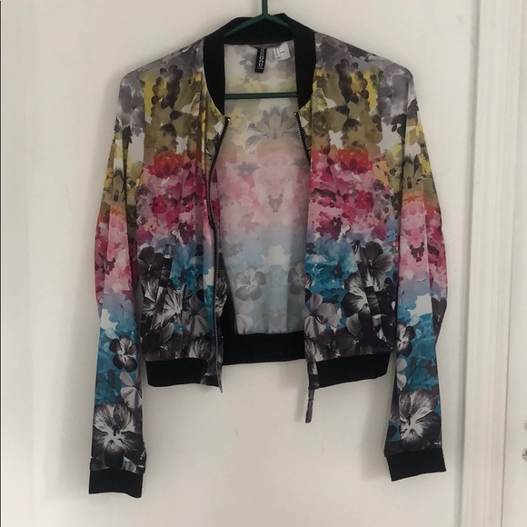 Divided Jackets & Blazers - H&M floral bomber